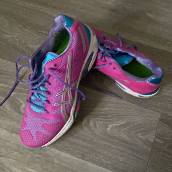 Asics size 12 running shoe purple - Picture 5 of 7
